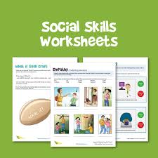 Not sure where to start? Social Skills Worksheets