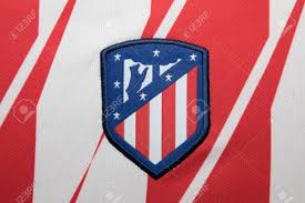 Atlético clube goianiense, usually known as atlético goianiense or just as atlético, is a brazilian football team from the city of goiânia, capital city of the brazilian state of goiás.atlético goianiense is the oldest goiânia city football club. Bangkok Thailand August 23 The Logo Of The New Atletico Madrid Logo On Football Jersey On August 23 2017 Stock Photo Picture And Royalty Free Image Image 84460222
