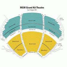 ka las vegas seating chart best picture of chart anyimage org