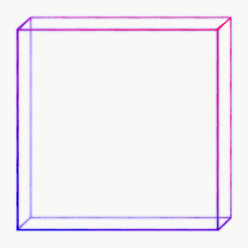 3d Flat Cuboid Outline In Neon Purple Design Element Free Image By Rawpixel Com Sasi Purple Design Design Element Neon Purple