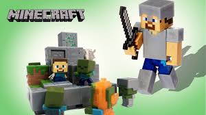 How to repair your armor using an anvil minecraft youtube. Minecraft Iron Armor Steve And Mining Mountain Keiths Toy Box Video Dailymotion