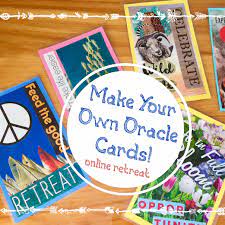 In addition, i feel your own oracle cards, whether made from scratch or not, are infused with your own creative energy. Make Your Own Oracle Cards Online Retreat 10 17 20