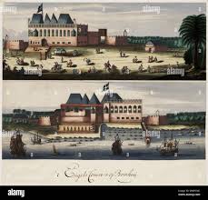 English fort bombay hi-res stock ...