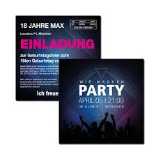 Ein dynamisches team, das seit 20 jahren sich mit viel engagement und liebe seiner tätigkeit widmet: Einladung Einladungskarte 18 Geburtstag House Einladung 18 Geburtstag Geburtstag Wirmachendeinekarte