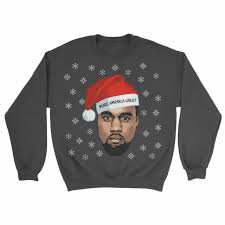 Kanye West Christmas Sweater Yeezy Kanye Ugly Christmas Sweater Ebay ebay