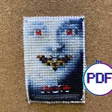 HALLOWEEN (1978) Mini Movie Poster Cross Stitch Pattern (PDF)