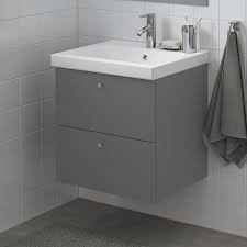 The white top is probably equal amounts grey/black as it is white. Godmorgon Odensvik Bathroom Vanity Gillburen Dark Gray Dalskar Faucet Ikea