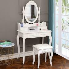 Makeup vanity table with lighted mirror youll love in. Paloma Oak Bedroom Furniture Dressing Table For Sale Online Ebay