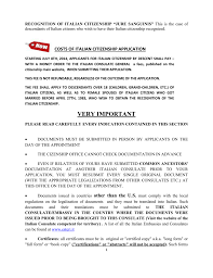 Similarly, while a foreign woman. Recognition Of Italian Citizenship Jure Sanguinis