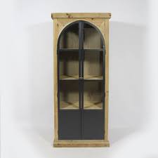 Bibliotheque Industrielle Vitree 2 Portes En Alcove Bibliotheque Bois Metal Bibliotheque Industrielle Meuble Bois Recycle