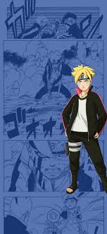 ¿mi lindo e inofensivo zorrito? Made This Boruto Wallpaper Feel Free To Use Naruto