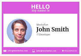 Make a company id card online in just a few simple steps! Free Id Card Maker Online Mockofun