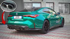 Bmw M4 G82 Competition With Akrapovic Slip On Exhaust System Start Up Rev Onboard Acceleration Youtube