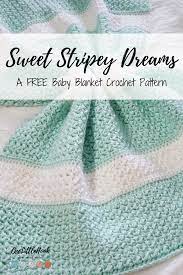 These free crochet baby blanket patterns feature blankets for. Modern Crochet Baby Blanket Free Pattern Onelittlehook