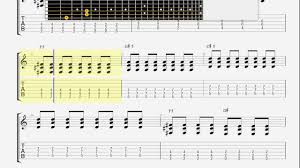 Blur Song 2 Guitar 2 Tab Youtube
