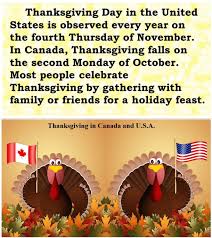Thanksgiving In The U S A And Canada In 2020 Holiday Feast Thanksgiving In Canada Thanksgiving Day