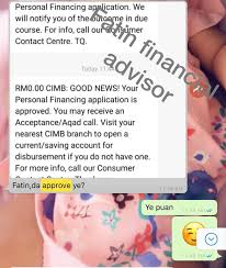 Cimb bank call center number for premier credit card call centre: Personal Loan Cimb Bank Fatin Financial Advisor Facebook