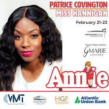 We're thrilled to welcome back Emmy Award-winning actress and vocalist  Patrice Covington to our stage as the iconic Miss Hannigan in Annie!  Patrice is best known for her performances as Teresa Westbrook