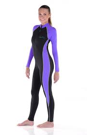Women Uv Sun Protection Full Body Swimsuit Stinger Black Lavemder Sizes Xs 3xl Ecostinger Onepiece Full Body Swimsuit Swimwear Swimsuits