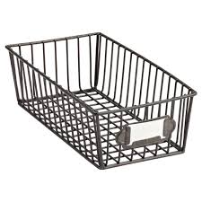 To keep your workspace's air clean, these enclosures filter harmful fumes, vocs, and ultrafine particles that are common when working with filaments such as abs and nylon. Metal Baskets The Container Store