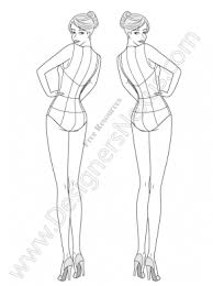 Free Fashion Templates Fashion Designer Information Fashion Figure Templates Fashion Design Template Fashion Figures