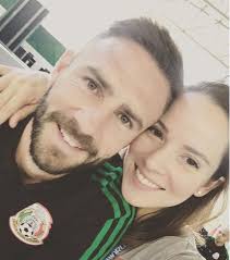 Miguel Layún y su esposa Ana Laura Galvan. Seleccionados conviven con sus  familiares tras el triunfo ante Alemania, fotos en El Siglo de Durango