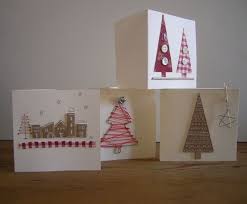 Natale Ecologico Biglietti D Auguri Con Materiali Riciclati Cartoline Di Natale Fatti A Mano Biglietto Natalizio Carte Di Natale Fatti In Casa
