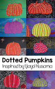 Do your kids love games that involve spinners? Yayoi Kusama Dotted Pumpkins For Kids Art Is Basic An Elementary Art Blog
