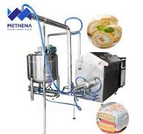 Chiffon Cake Machine Automatic Whipping Cream Machine Marshmallow  Continuous Aerator Product Line