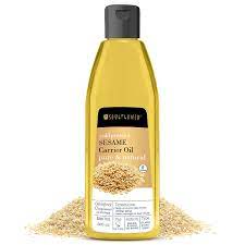 * it gives strength to bone, muscles and joint, oil of choice for daily massage. Buy Soulflower Sesame Carrier Oil 225ml For Hair And Skin 100 Pure Natural And Coldpressed Til Gingelly Online At Low Prices In India Amazon In