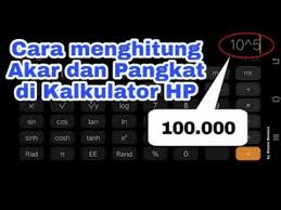 Cara cepat menghitung akar pangkat tigabiasanya mencari akar pangkat tiga dari suatu bilangan kan susah banget….padahal ga terlalu susah sebenernya dengan cara2 2. Cara Menghitung Pangkat Dan Akar Pangkat Di Kalkulator X X X Dan X Y By Elzana Revania Youtube