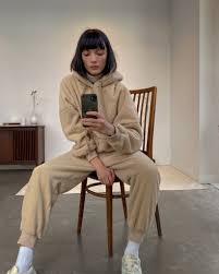 Oak Fort Nothing Is More Cozy Than This Sherpa Hoodie And Matching Joggers Made For Lounging At Home Sherpa Hoodie 7587 Coming Soon To Us Sherpa Jogger 7588 Coming Soon