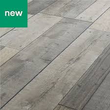 Goodhome Dunwich Grey Oak Effect Laminate Flooring 2 17m Pack Laminate Flooring Goodhome Grey Oak