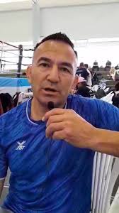 Entrevista a Agustín Gauto tras su victoria por KO en el segundo asalto  ante el venezolano Kenny Cano en la Federación Argentina de Box.