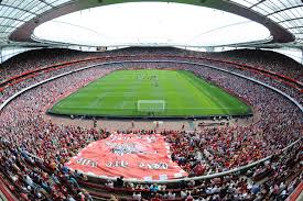 Arsenal stadium, known almost universally by its original name of highbury, was the club's home from 1913 until 2006. Official Licensed Football Entertainment Wall Stickers Arsenal Emirates Stadium Full Wall Mural Day Time Match Behind The Goals View The Beautiful Game
