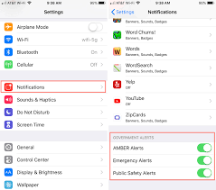 You will find an option called emergency bypass at the top the ringtone screen. How To Disable Amber And Emergency Alerts On Iphone