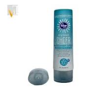 100ml Oval Shape Sunscreen Packaging Plastic Tubes