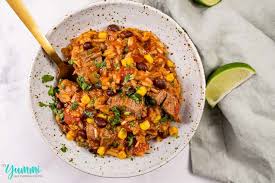 13 july 2013 flank steak is the one cut of steak that i do enjoy and this was a good recipe to use it on. Instant Pot Spanish Rice With Beef Sirloin Or Flank Steak Its Yummi
