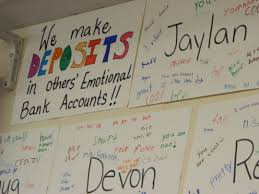 We Make Deposits In Others Emotional Bank Accounts Thinking Win Win Because If You Add A Drop In The Bucket That Person 7 Habits Seven Habits Leader In Me