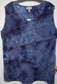 Dress Barn 1x Tank Top Blue Sequin Sleeveless Blouse New Retail 38 Dressbarn Tankcami Dress Barn Dresses Sleeveless Blouse Sleeveless