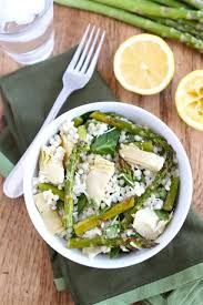 Maybe you would like to learn more about one of these? Israeli Couscous Salad With Asparagus Artichokes Spinach