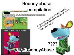 Welcome to the official animal crossing facebook page for the uk and ireland! Rooney Abuse Compilation Lol Creeper Rooney Animalcrossing