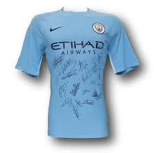Support the citizens with official manchester city apparel from our manchester city store on fanatics. Manchester City Signed Jersey 2018