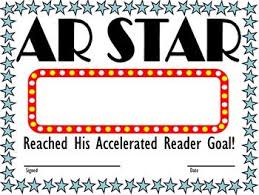 Accelerated Reader Award Ar Star Accelerated Reading Accelerated Reader Reading Motivation