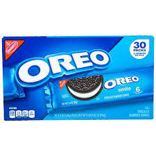 Nabisco Oreo Chocolate Sandwich Cookies 2 4 Oz 30 Pk Sam S Club Nabisco Oreo Oreo Cookies Oreo