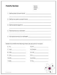 The writing worksheet wizard automatically makes handwriting practice worksheets for children. Polarity Worksheet And Color By Number By Science Lessons That Rock