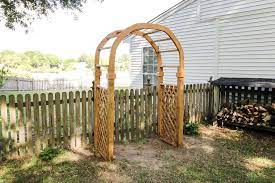 How to build an archway for the garden. How To Build A Garden Arbor Arch With Pdf Plans