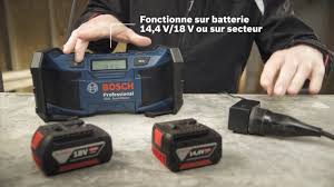 Radio De Chantier Gml Soundboxx 0601429900 De Bosch Professional Youtube