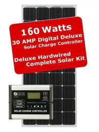 Solar pump controllers & current boosters. Zamp Solar Zs 160 30a Dx 160w 30amp Deluxe Rv Battery Charger Kit