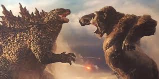 A crossover movie set in the monsterverse cinematic universe that pits godzilla against king kong. New Godzilla Vs Kong Image Features The Titans Scars From Their Epic Fight Cinemablend